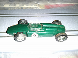 Slotcars66 Cooper T53 F1 (Green #2 Boxed) 1/32nd Scale Slot Car by Airfix 